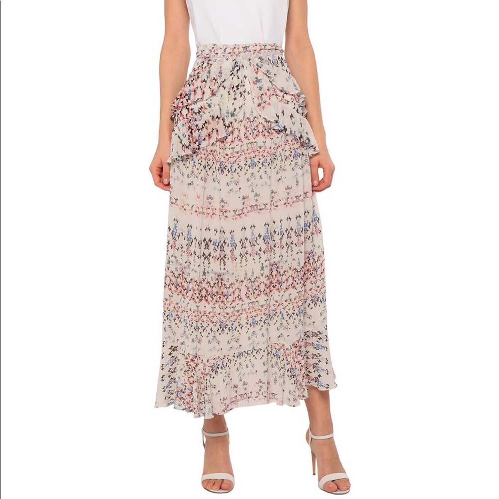 Iro skirt maxi floral. Size 6 NWT